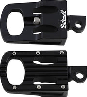 Biltwell Punisher Footpegs For Harley Davidson FLDE 1750 2018-2020 - Black