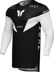 Thor Sportmode Strike Jersey - Black White
