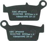 EBC Scooter "SFA" Brake Pads For Daelim Besbi 125 2008-2013 Front