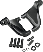 Drag Specialties Passenger Footpegs Mount Kit For Harley Davidson XL 1200 C 2004-2013 - Black