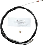 Barnett Vinyl Throttle Idle Cable For Harley Davidson FLHT 1584 2007 115.5 cm (45-1 2") - Black