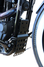 Cult Werk Spoiler Old School For Harley Davidson XL 1200 C 1996-2020 Front - Black