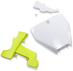 UFO Front Number Board For Husqvarna FC250 2016-2022 - White