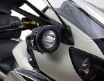 Denali Driving Light Mount For BMW K 1600 GT 2011-2027 Black
