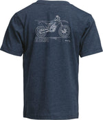 Thor Youth Blueprint T-Shirt - Navy