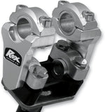 Rox Speed FX Elite Pivoting Handlebar Risers For 7/8" & 1-1/8" Handlebars For Honda CB1000C 50.8mm (2") - Chrome