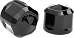 Ciro Engine Bolt Cover Caps For Harley Davidson FLDE 1750 ABS 2018-2020 Diamond-Cut/Crown - Chrome