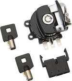Drag Specialties Skull ignition Switch For Harley Davidson FLHR 1450 1999-2003 - Black