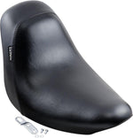 LE Pera Bare Bones Solo Foam Seat For Harley Davidson FLSTF 1450 2006 Smooth - Black