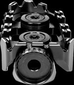 Gilles Tech-X Enduro Foot Pegs For Yamaha XTZ 690 2019-2022 - Black