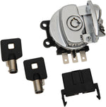 Drag Specialties Skull ignition Switch For Harley Davidson FLHR 1450 1999-2003 - Chrome
