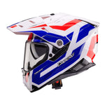 Caberg Tanami Ranger Adventure Motorcycle Helmet - White/Red/Blue