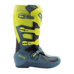 Sidi Crosscore Motocross Boots - Petrol/Fluro Yellow