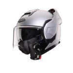 Caberg Trip Flip Front Motorcycle Helmet - Matt Silver