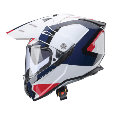 Caberg Tanami Scram White Red Blue Helmet