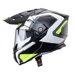 Caberg Tanami Scram Matt Black Grey White Yellow Fluo Helmet