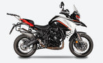 Spark DAKAR Silencer For Benelli TRK 702 2022-2024 Silver