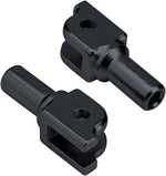 Biltwell Footpegs Mounts For Harley Davidson FLDE 1750 2018-2019 - Black
