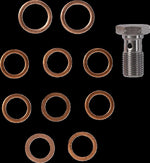 LA Choppers Brake Line Kit For Harley Davidson FLHRXS 1868 ABS 2024 12-14 FL 24+ Black