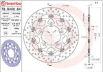 Brembo Oro Prime Line Floating Brake Disc For Suzuki GSX750 F 2006 Front