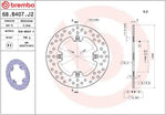 Brembo Oro Prime Line Fixed Brake Disc For Mv Agusta 9.5 950 ABS 2022 Rear