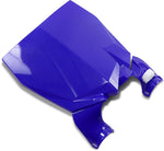 UFO Stadium Front Number Board With Fork Guards For Yamaha YZ125 2015-2021 - Blue