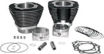 S&S Cycle Big Bore 3.927" Cylinder Kit For Harley Davidson FLHR 1450 1999-2003 - Black