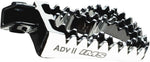 IMS Adventure Series Footpegs For BMW F 650 GS 2005-2012 - Black Silver