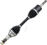 Moose Racing Heavy Duty CV Axle Kit For Can Am Outlander 1000 EFI 4X4 2013-2015 Front Right - Black/Chrome