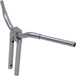 LA Choppers Kage Fighter-T Handlebar 35.5 cm (14") - Chrome