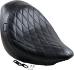 LE Pera Sanora Sport Solo Seat For Harley Davidson FLSTF 1450 2006 Diamond - Black