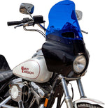 Klock Werks Kolor Flare Windshield For Road Warrior Fairing 38 cm (15") - Blue