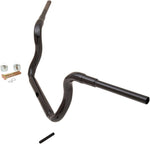 LA Choppers 1-1/2" Grande Traditional Ape Hanger Handlebar For Harley Davidson FLHC 1979 25.5 cm (10") - Black