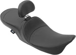 Drag Specialties Low Profile Mild Stitched Touring Seat For Harley Davidson FLHR 1340 1997-1998 - Black