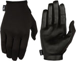 Thrashin Supply Co Stealth Leather Palm Gloves - Black