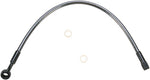 Magnum Shielding Braided Non-ABS Front Brake Hose Kit For Harley Davidson XL 1200S 1996-2003 Front Upper 38 cm (15") - Black Black Pearl