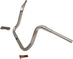 LA Choppers 1-1/2" Grande Touring Ape Hanger Handlebar For Harley Davidson FLHT 1750 ABS 2019-2022 35.5 cm (14") - Chrome