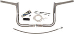 Fat Baggers Inc. 1-1 4" EZ Install Pointed Top Handlebar Kit For Harley Davidson FLHT 1584 2008 25.5 cm (10") - Chrome
