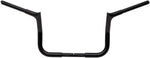 Fat Baggers Inc. 1-1 4" EZ Install Pointed Top Handlebar For Harley Davidson FLH 1868 2021 25.5 cm (10") - Black