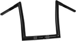 Todds 1-1/4" Touring Handlebar For Harley Davidson FLTRK 1868 2020-2022 30.5 cm (12") - Black