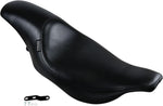 LE Pera Silhouette Full-Length Seat For Harley Davidson FLHT 1450 2002-2006 Smooth - Black