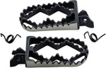 IMS Adventure Series Footpegs For BMW F 650 GS 2005-2012 - Black Silver