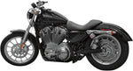 Burly Stiletto Shocks For Harley Davidson XL 1200 C 1996-2003 Rear 381.00 mm (15.00") - Black Red
