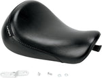 LE Pera Silhouette Solo Seat For Harley Davidson XL1200C 2004-2020 Smooth 12 x 13-1/4" - Black