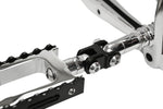 LA Choppers Early-style Foot Peg Mount Adapters - Black