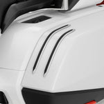 Show Chrome Saddlebag Scuff Strips For Honda GL 1800 2018-2023 - Black/Silver