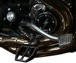 Thrashin Supply Co Militant Footpegs For Harley Davidson FLD 1690 2012-2013 Fits Front Or Rear - Black