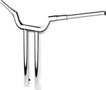 LA Choppers Valley T-Bar Handlebars 40.5 cm (16") - Chrome