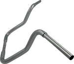 Fat Baggers Inc. 1-1/4" EZ Install Round Top Handlebar For Harley Davidson FLH 1868 2021 33 cm (13") - Chrome