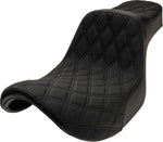 Slyfox High Noon Seat For Harley Davidson FXR1340 1986-1994 Double Diamond - Black